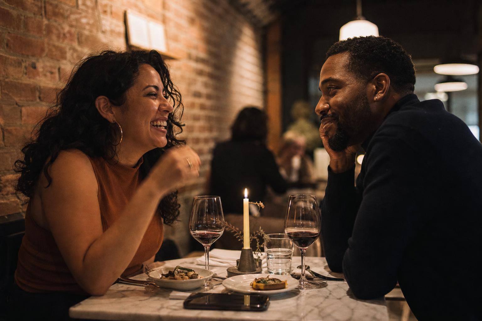 A quiet dinner between two members